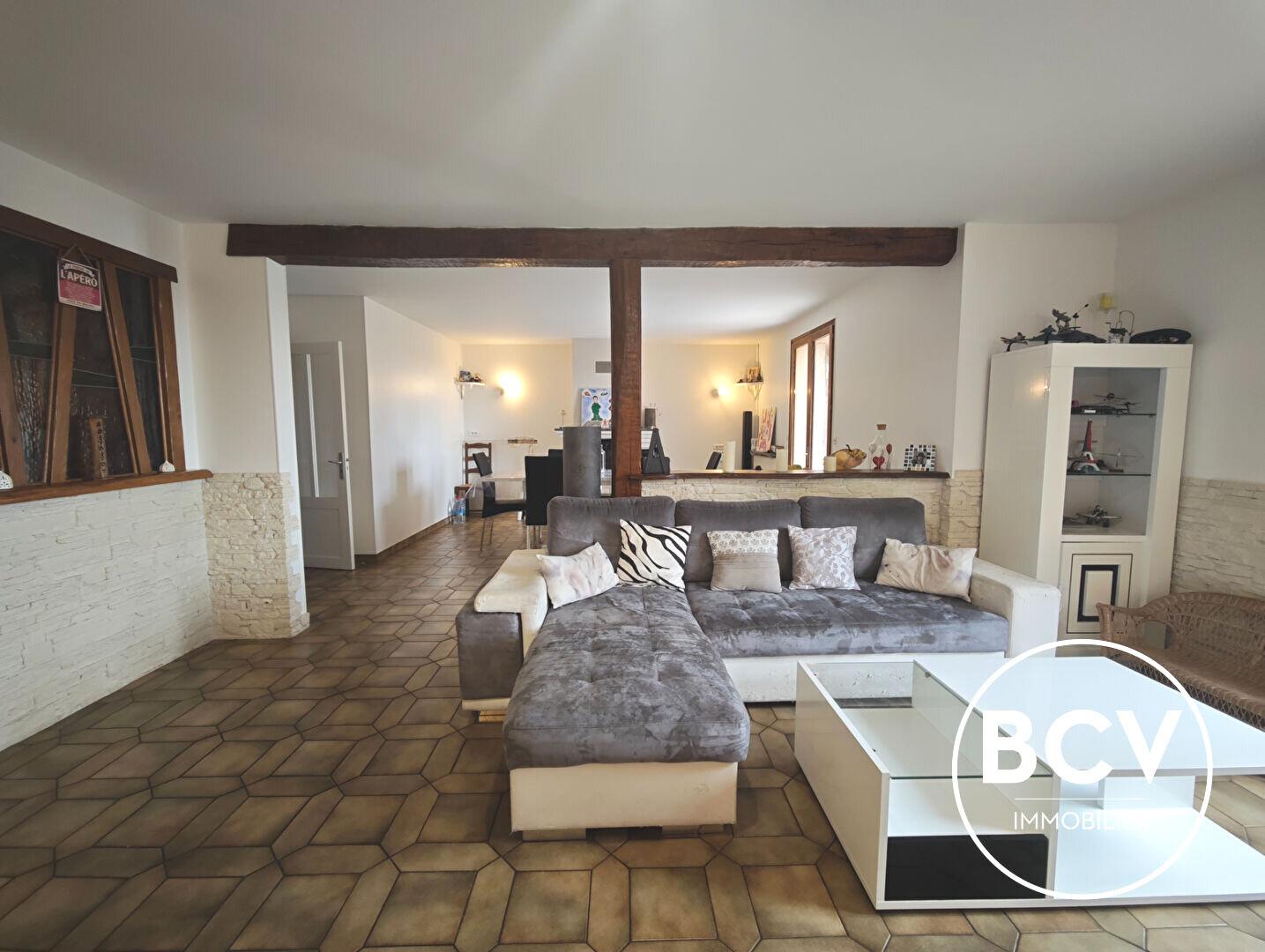 Maison familiale avec jardin et sous-sol total