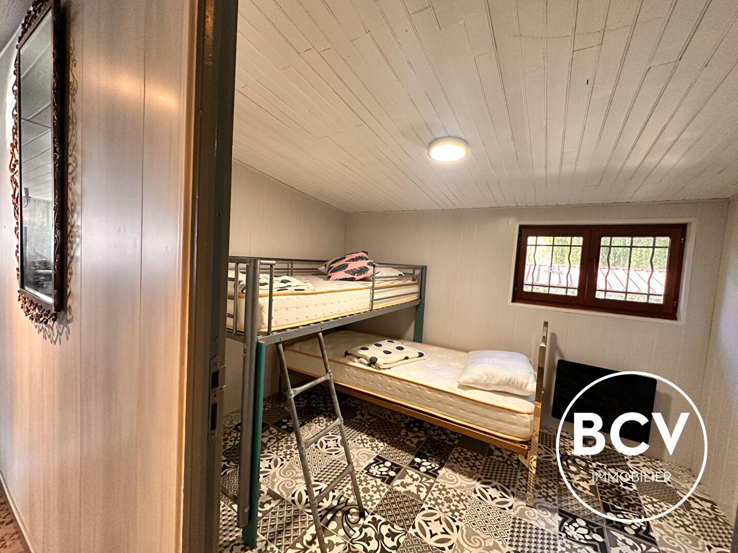 Chalet T5 rénové - 4 chambres - 9 096 m² de terrain - Bord du Loir - Proche Bonneval (28)