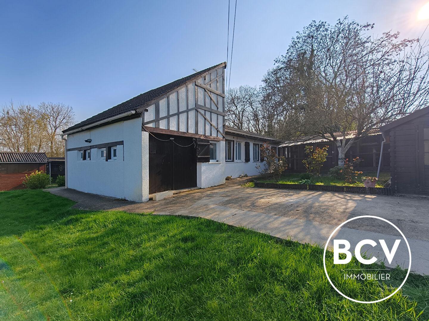 Maison Vallée de l'Eure, grand jardin, 4 chambres