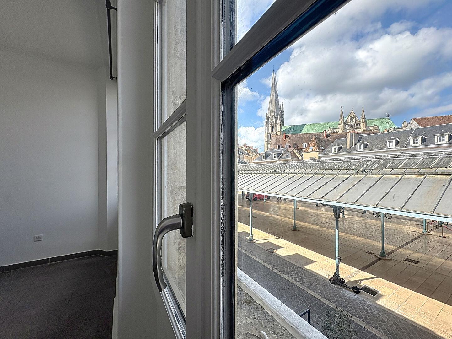 CHARTRES - T1 bis avec terrasse en hypercentre