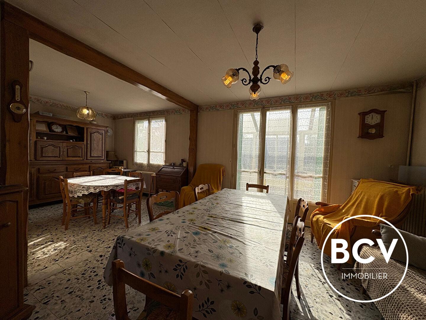 Maison T3 de 66 m2 avec sous sol total et grenier aménageable