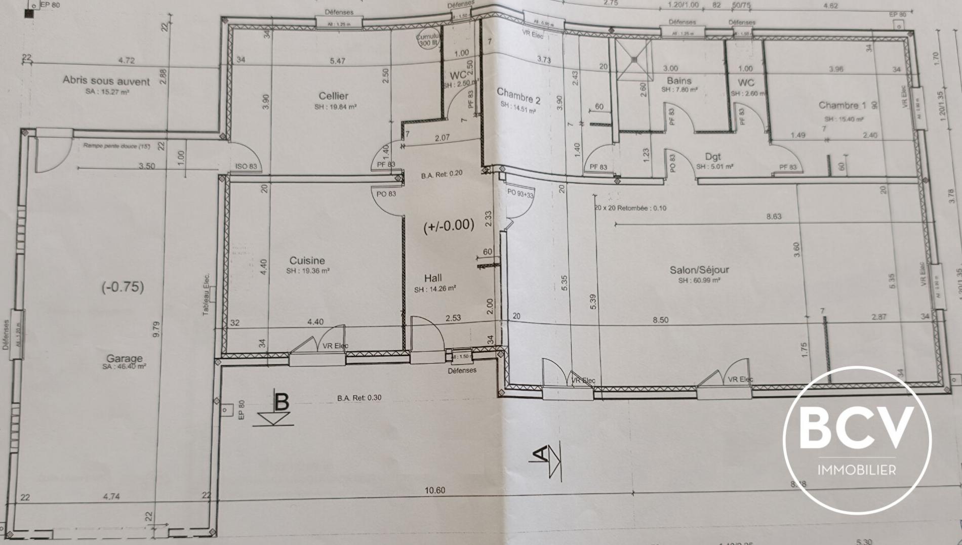 Maison T5 au calme avec grand terrain arboré - Proche Maintenon / Chartres