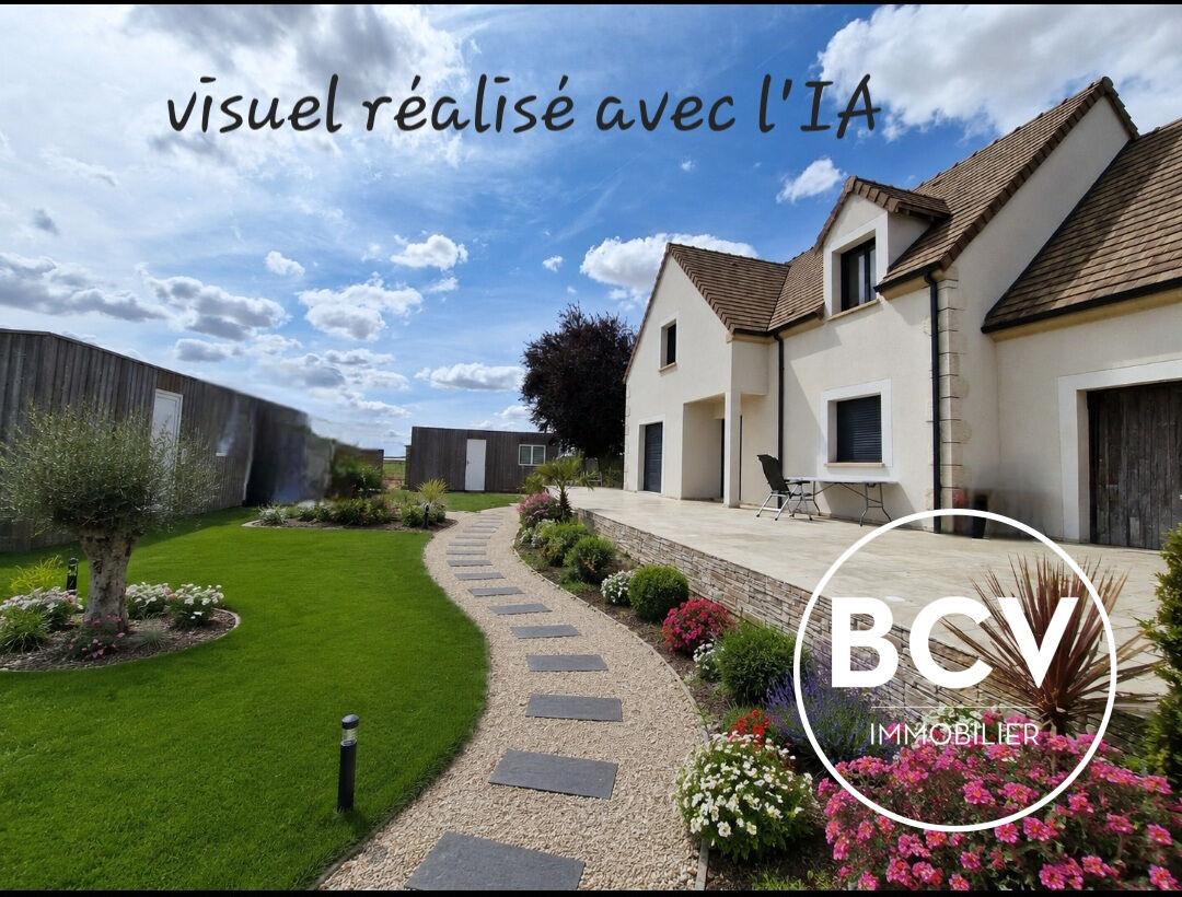 A 5 MINUTES DE LEVES  ET 7 MINUTES DE SAINT PREST MAISON 5 CHAMBRES