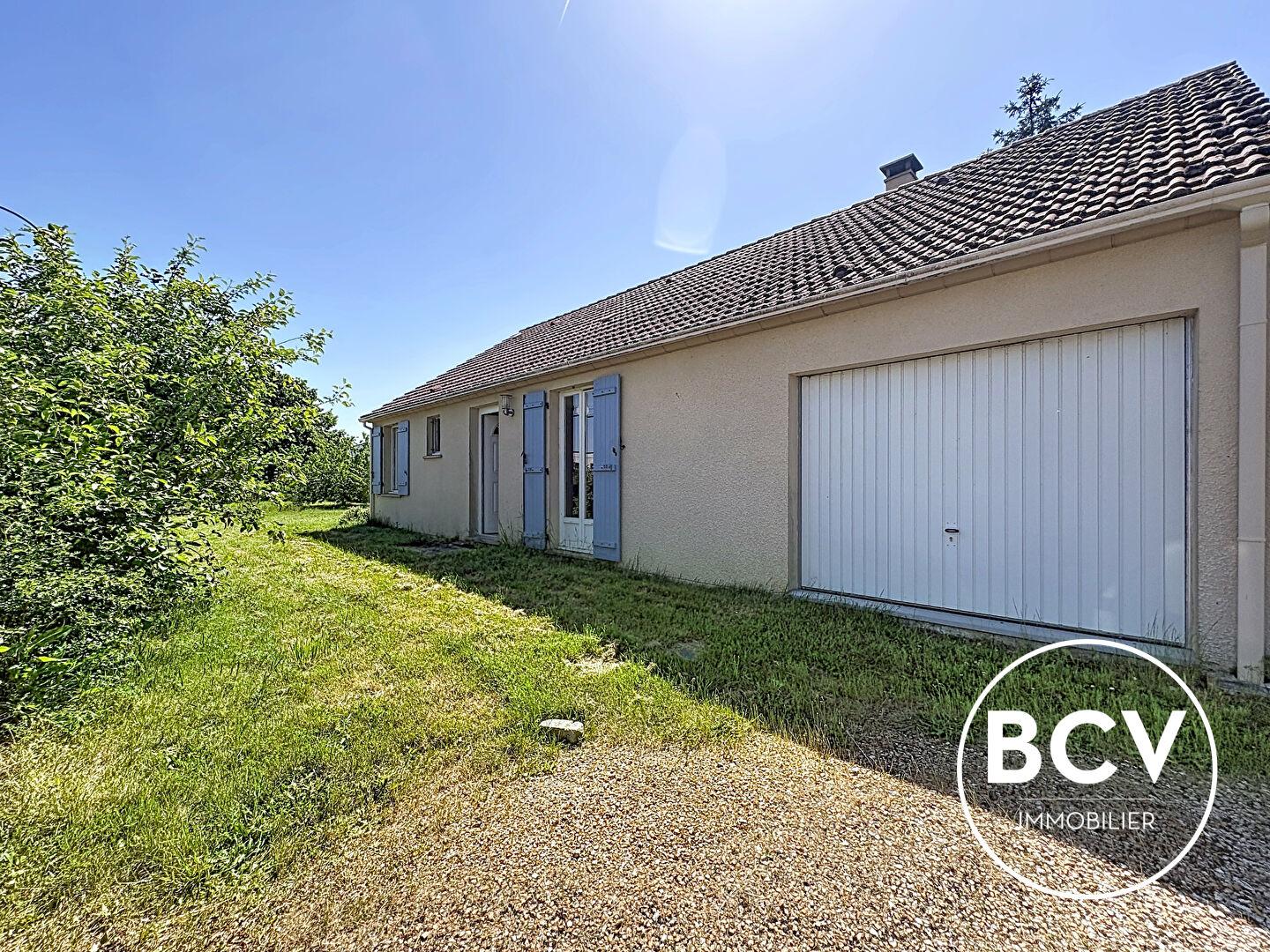 Maison T4 plain-pied avec jardin et garage