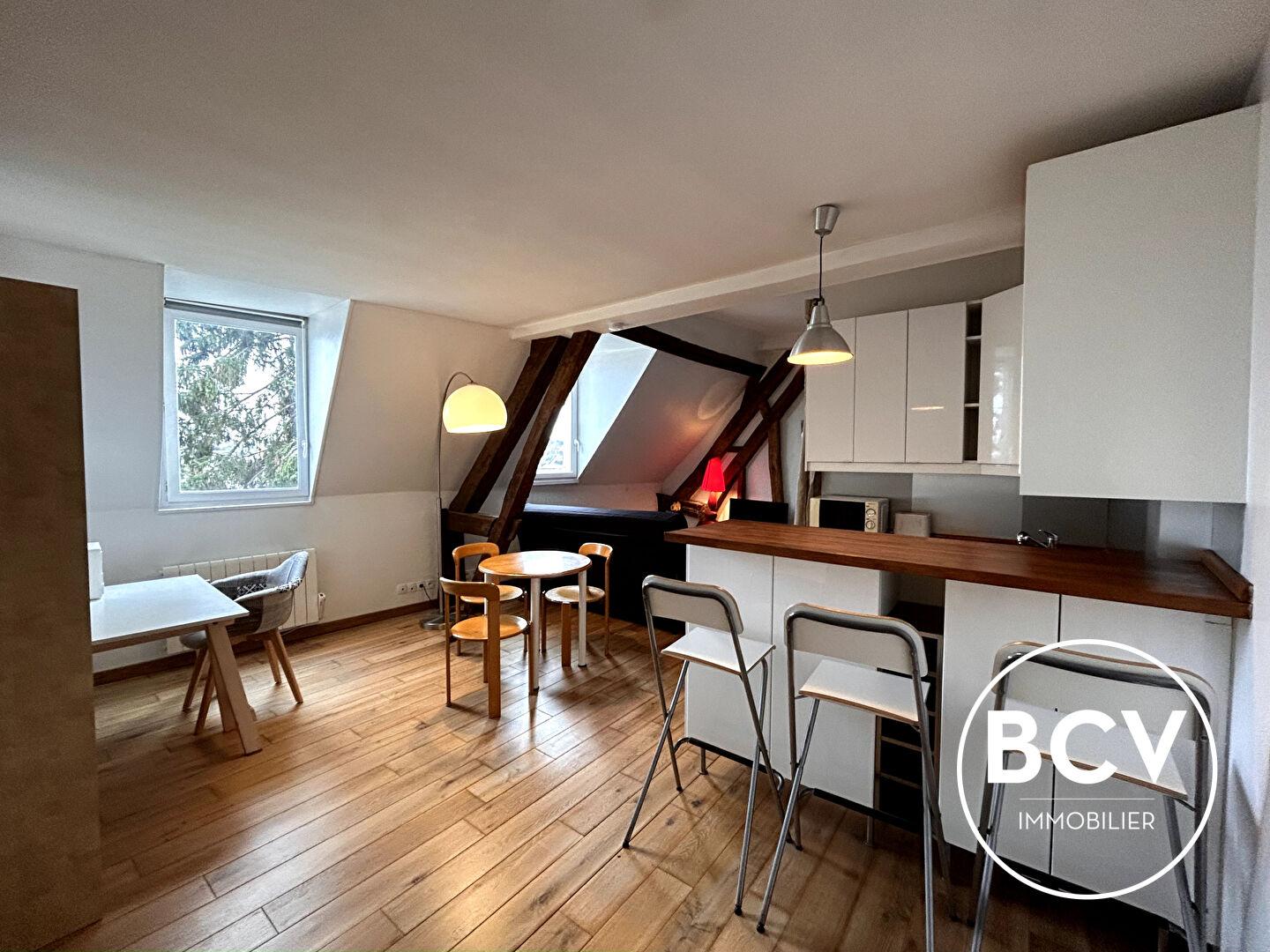 Studio meublé de 26m² - Basse ville