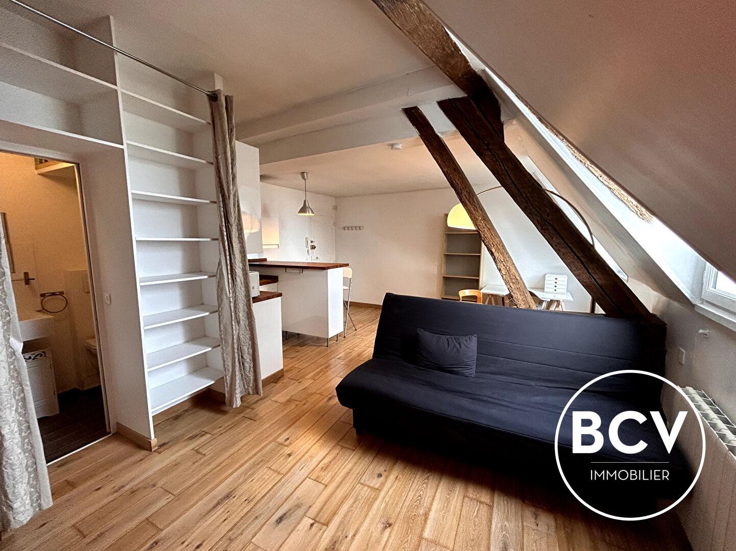Studio meublé de 26m² - Basse ville