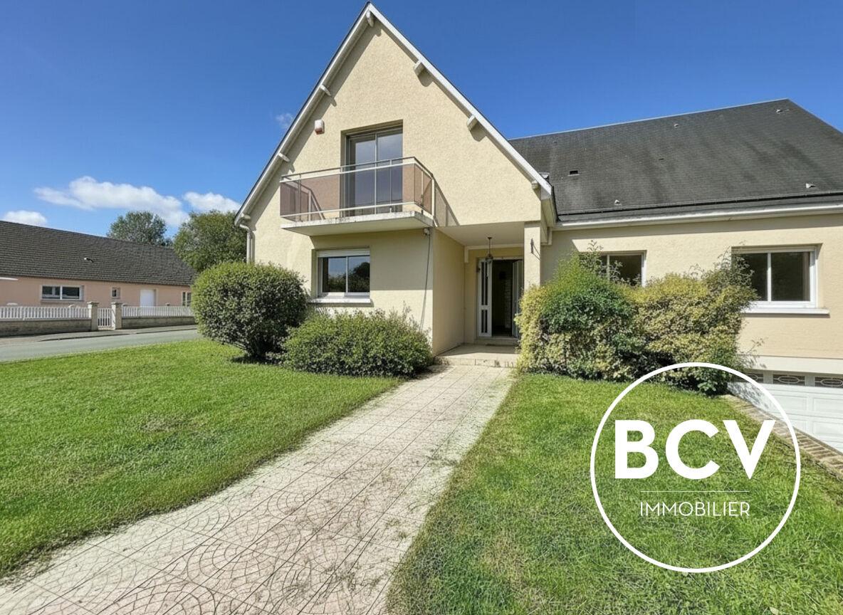 LEVES (28, maison de maçon T7  197M² sous-sol total , piscine et garage double